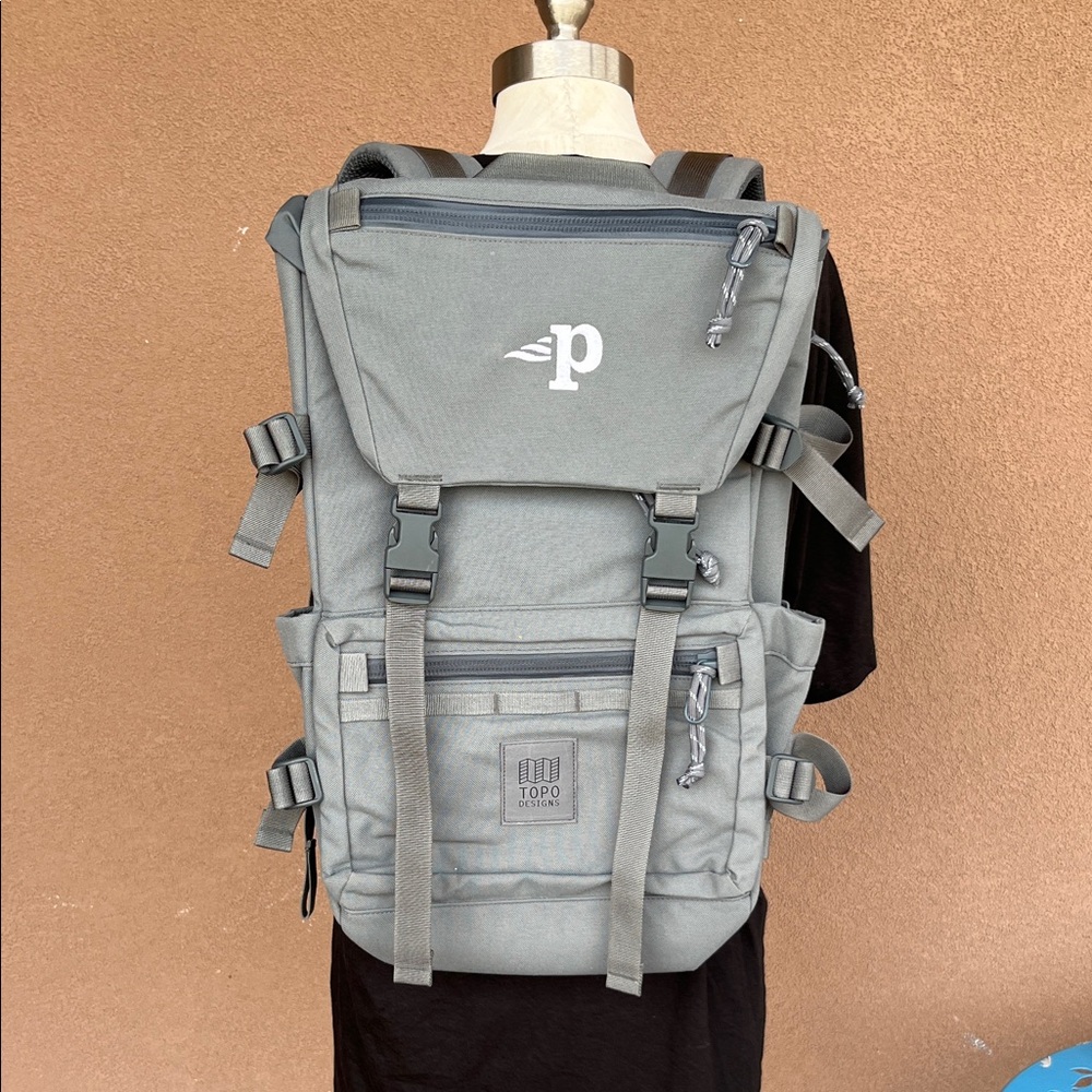 Topo NWOT Designs Charcoal Backpack